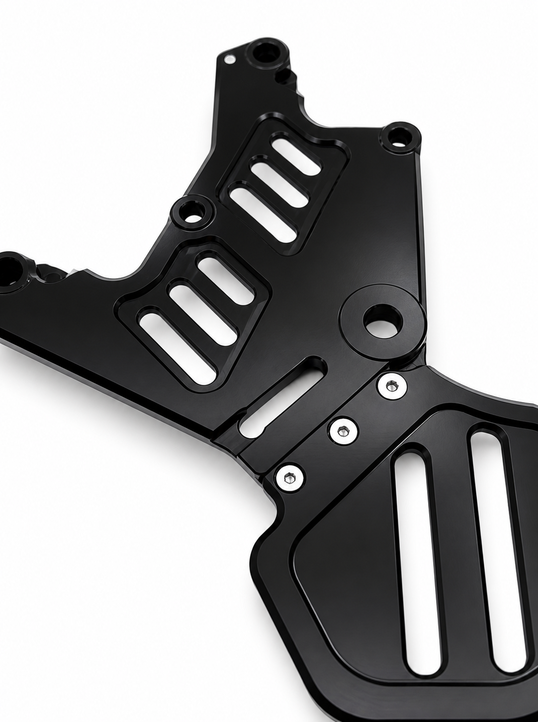 Upgraded Dual Caliper Mount + Rotor Guard for Sur Ron, Talaria & Segway | Heavy Duty Metal