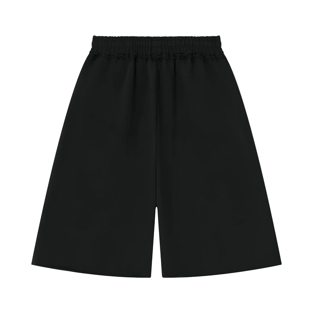 Noir sweat shorts