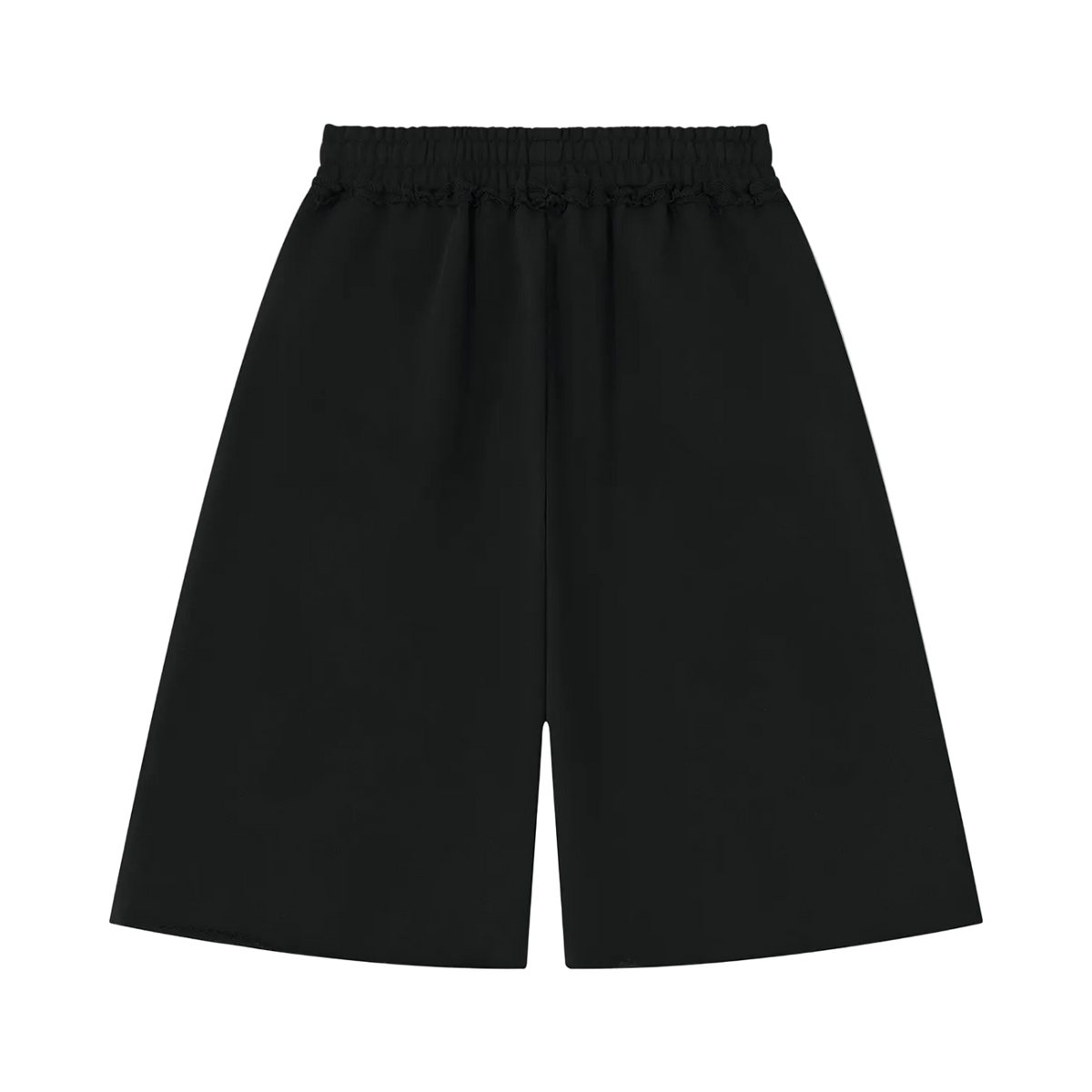 Noir sweat shorts