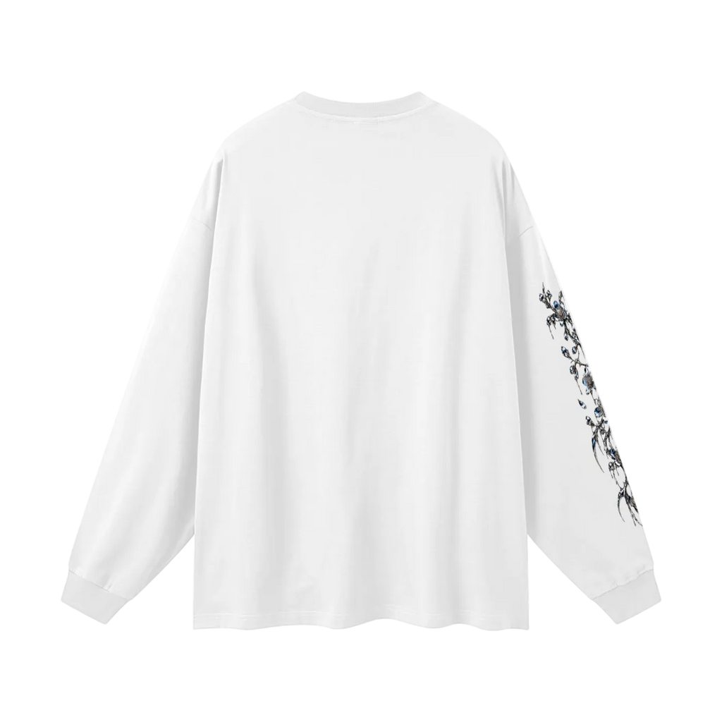 Noir flower long sleeve