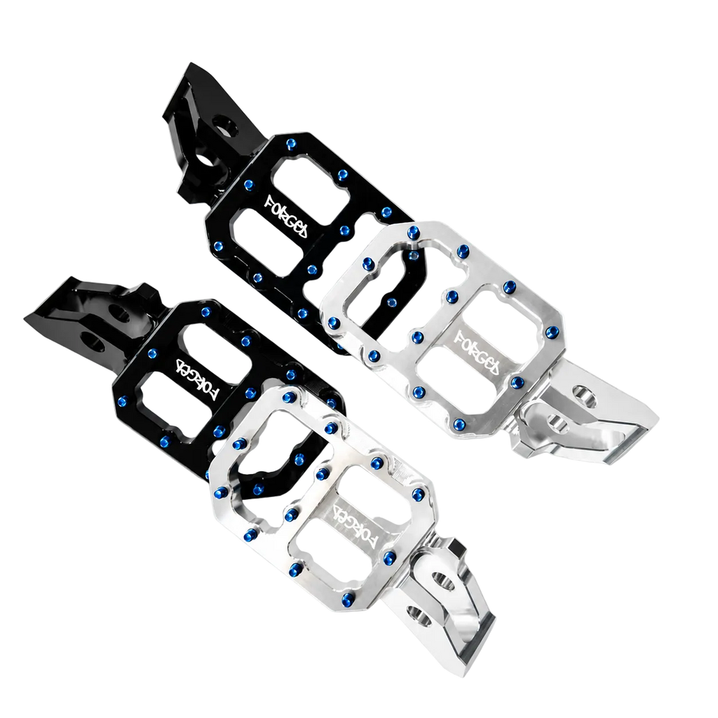 Sur-Ron Ultra Bee Super-Wide Footpegs | CNC E-Moto Foot Pegs