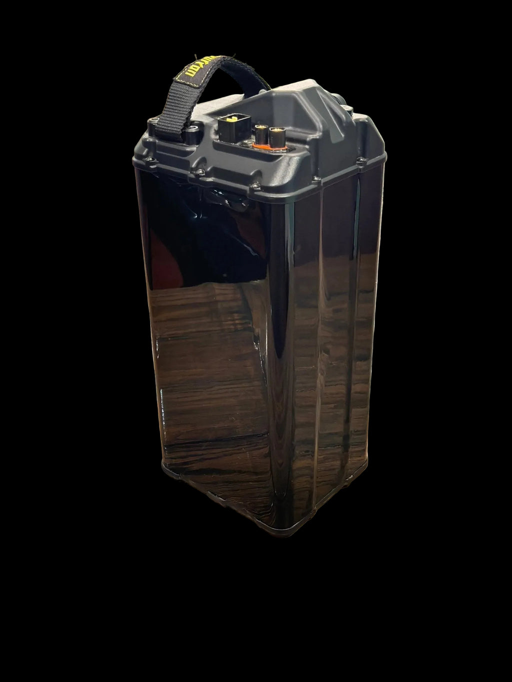 E-Bike "invisible" Vantablack Battery Wrap