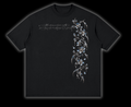 Noir Flower baggy tee