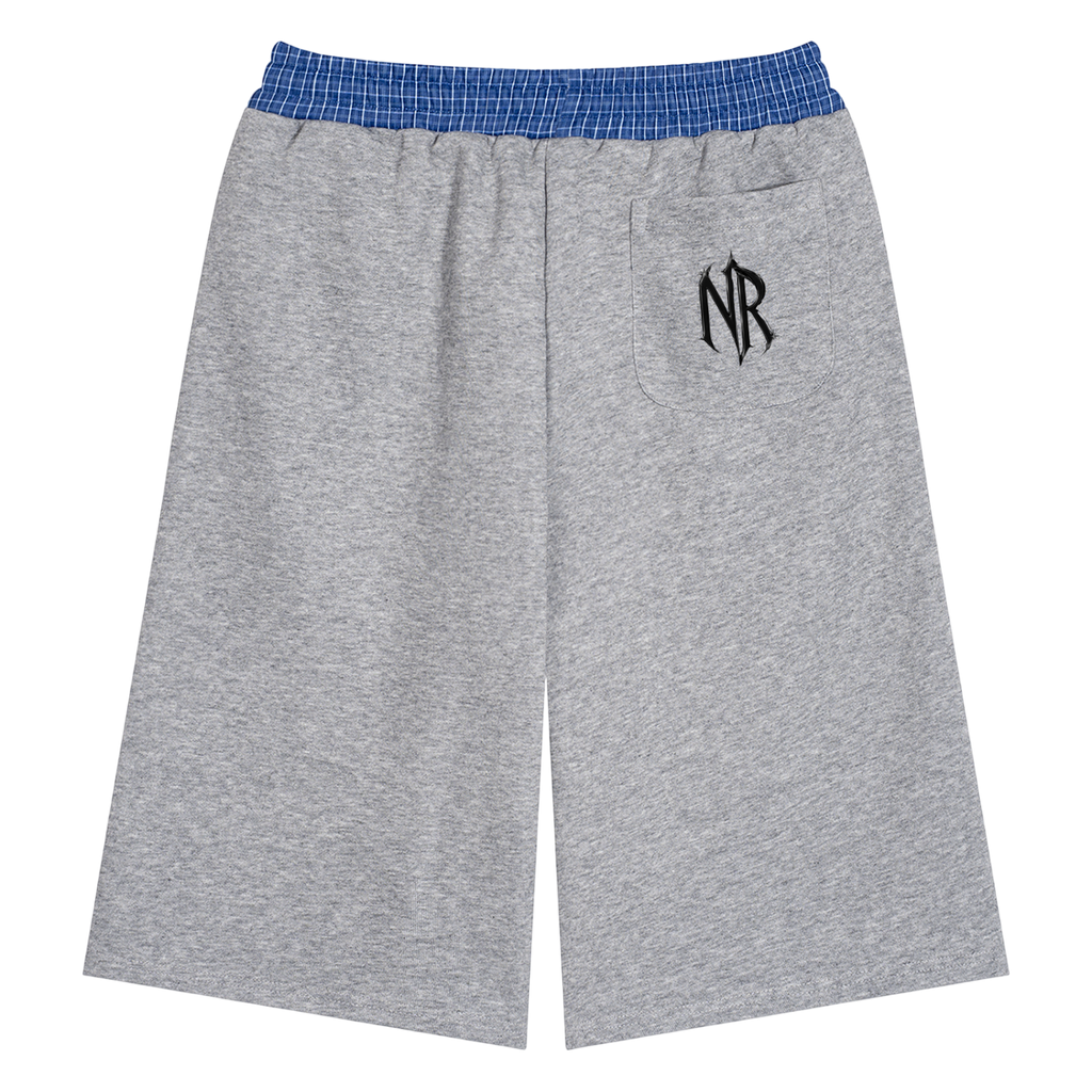 NOIR Gray Sweat Shorts