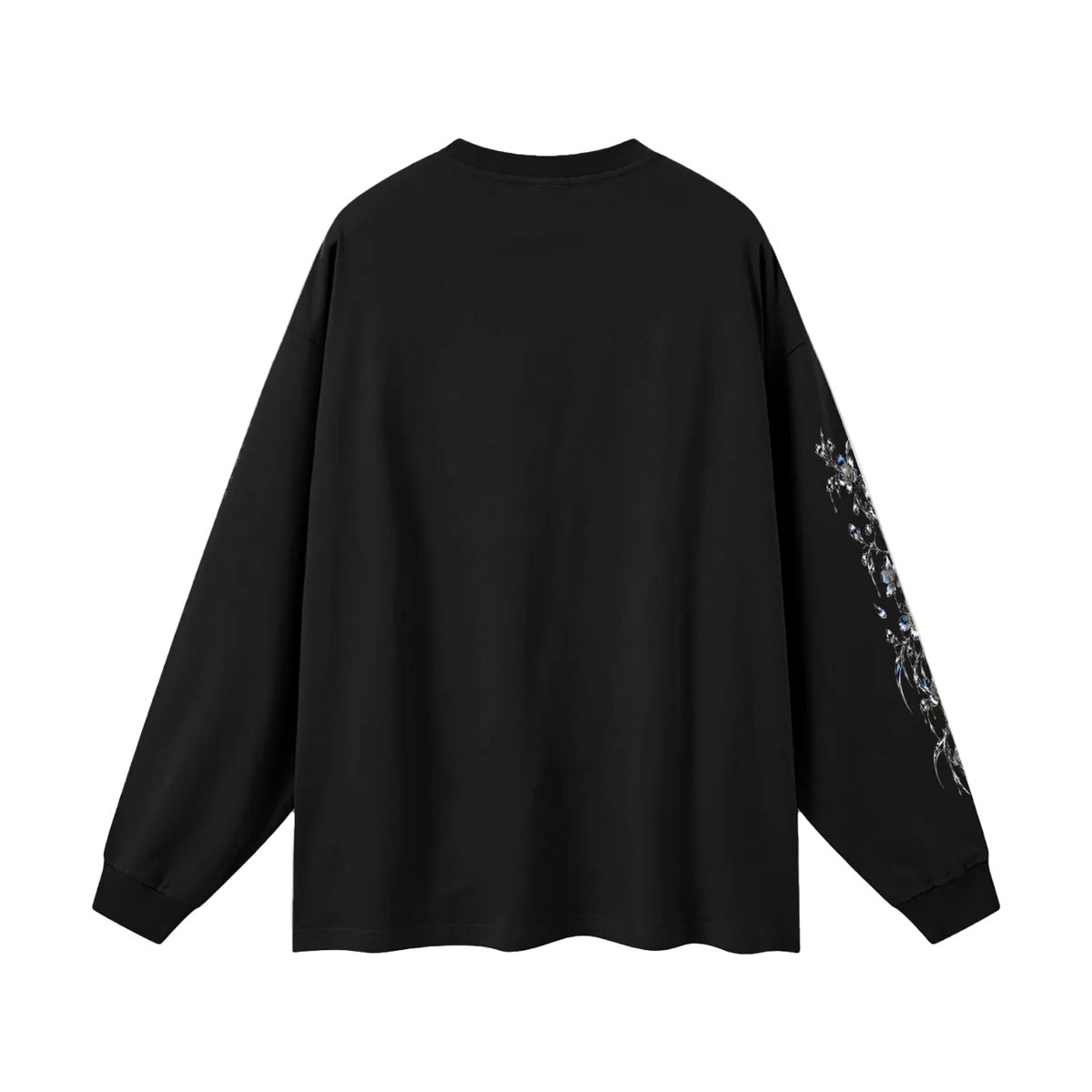 Noir flower long sleeve